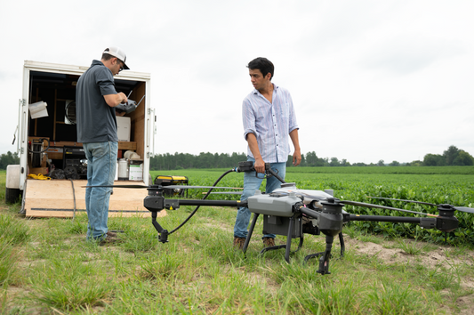 Thanks to Agri Spray Drones Dr. Steve Li’s Research Is Being Impacted from the Ground Up