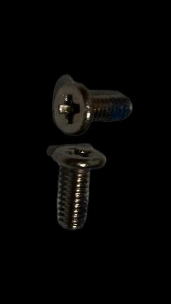 Flat head cross screw M2x5