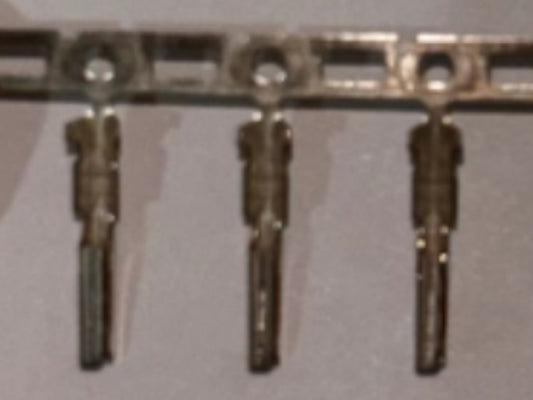 Tin plated female terminal at the wire end