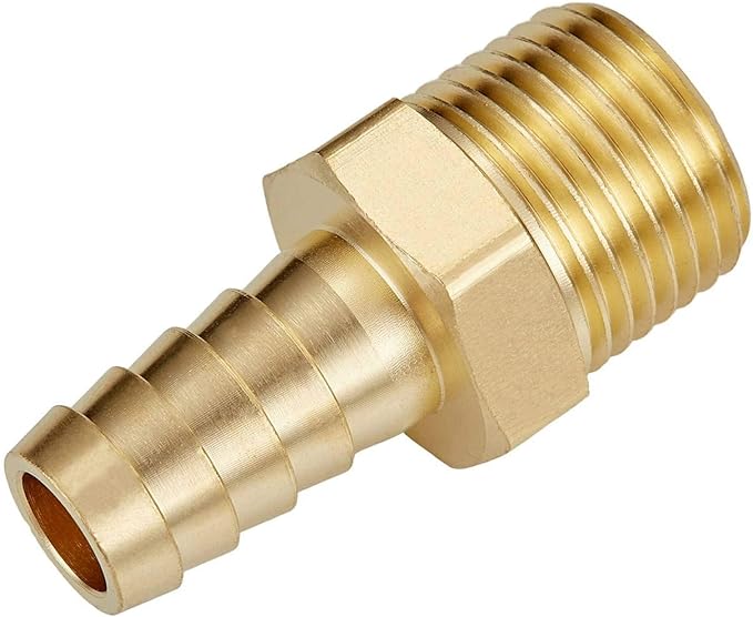 1/2" NPT Male to 1/2" Barb Fitting