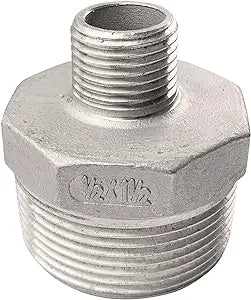 1 1/4" Male NPT to 1/2" Male NPT Reducer