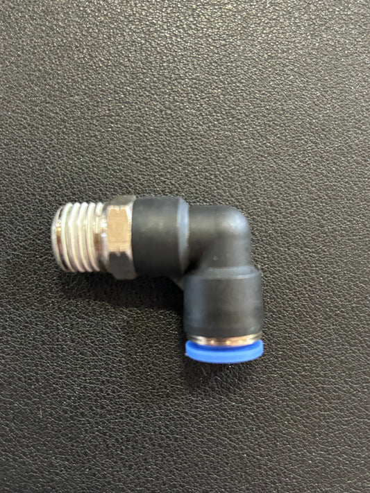 1/2" NPT Male to 3/8" Push to Connect Elbow